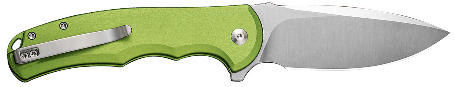 CIVIVI C18026E-3    BUTTON LOCK PRAXIS 3.75   LIME