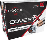 FIO 9CCWB     COVERT X    9MM    124GR JHP   20/10