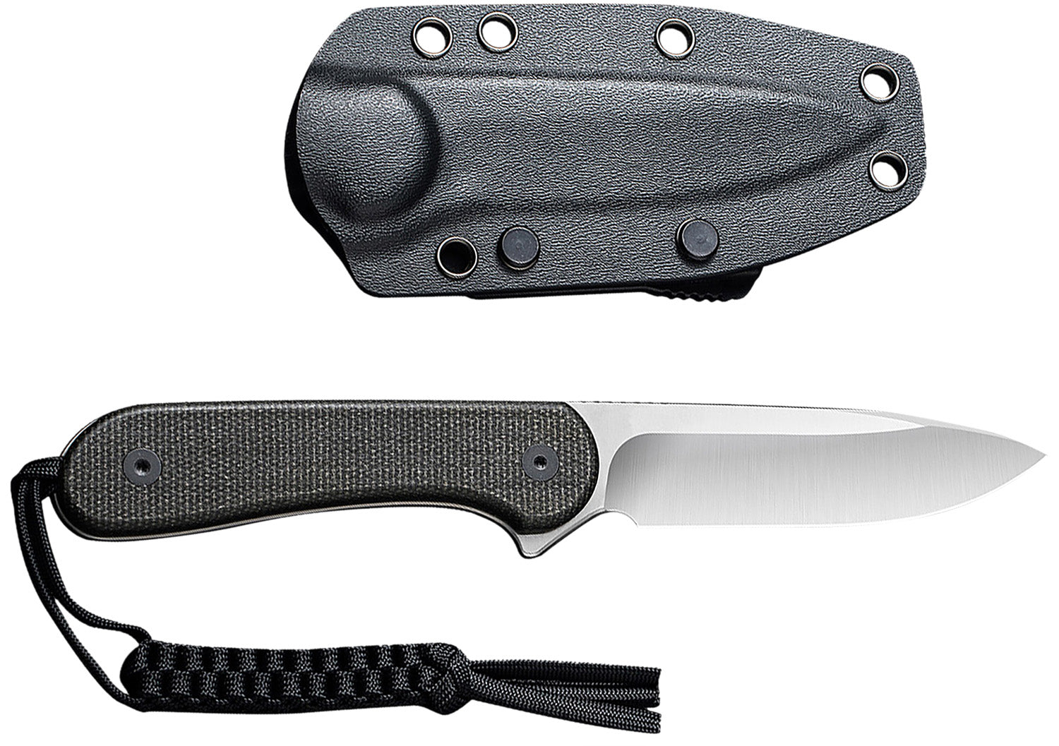 CIVIVI C2105B       FIXED BLADE ELEM    3.98 DKGRN