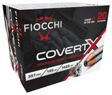 FIO 357CCWA   COVERT X    357    125GR JHP   20/10
