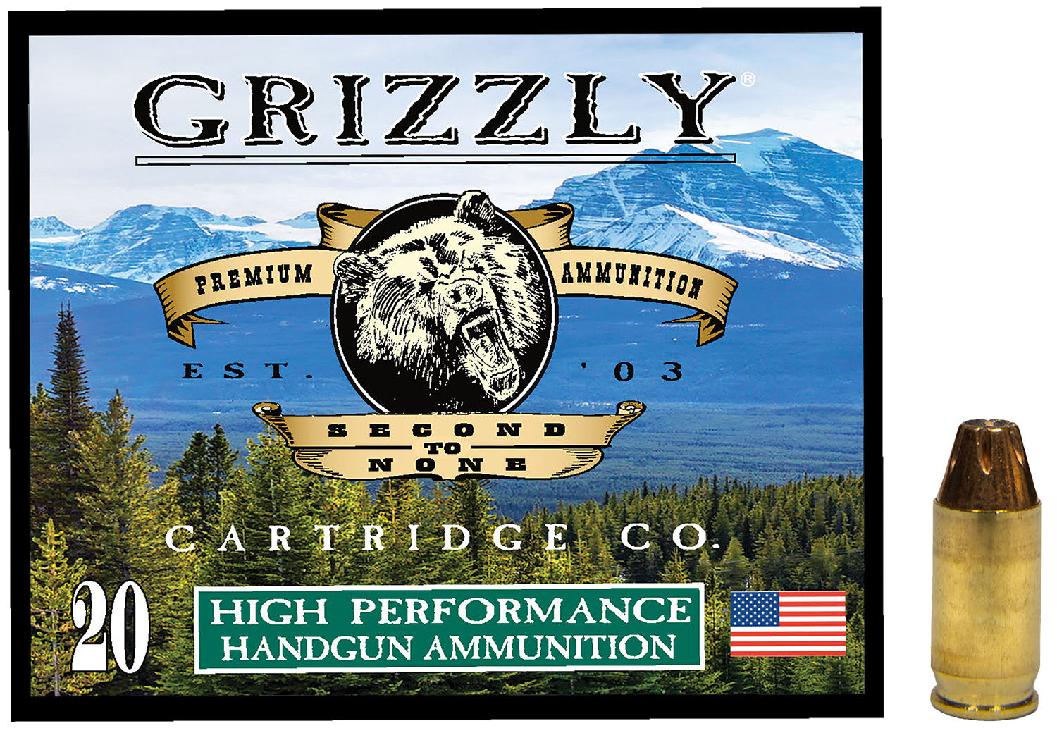 GRIZZLY GC380A2    380AUTO   90GR  JHP       20/10