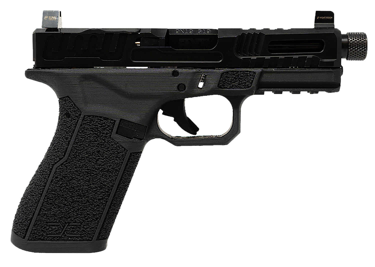 FAXON FX19XHF02       FX19 HELLFIREX CMPCT 9MM BLK