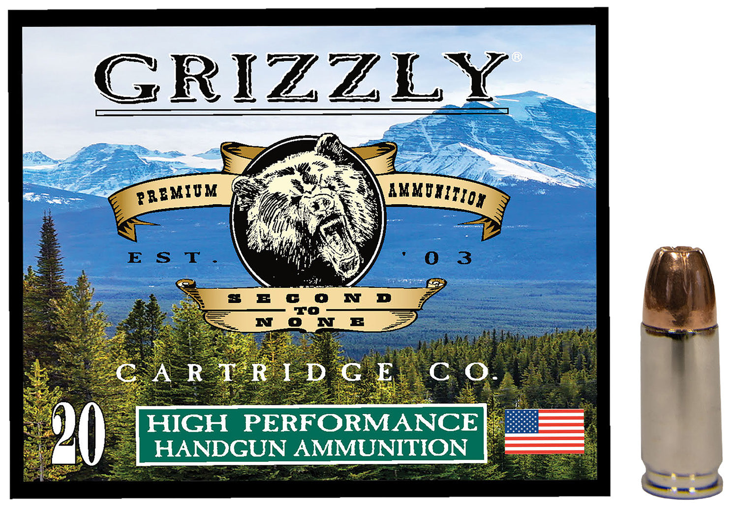 GRIZZLY GC9MM1     9MM       115GR JHP       20/10
