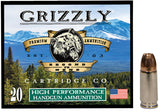 GRIZZLY GC9+P+CM9  9MM+P+    115GR JHP       20/10