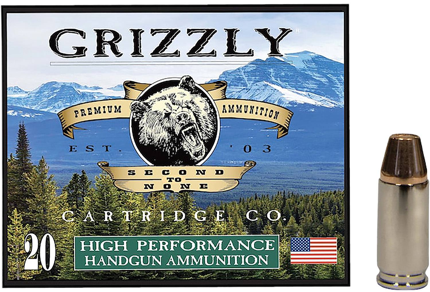 GRIZZLY GC9+P+3    9MM+P+    147GR FMJ-FP    20/10