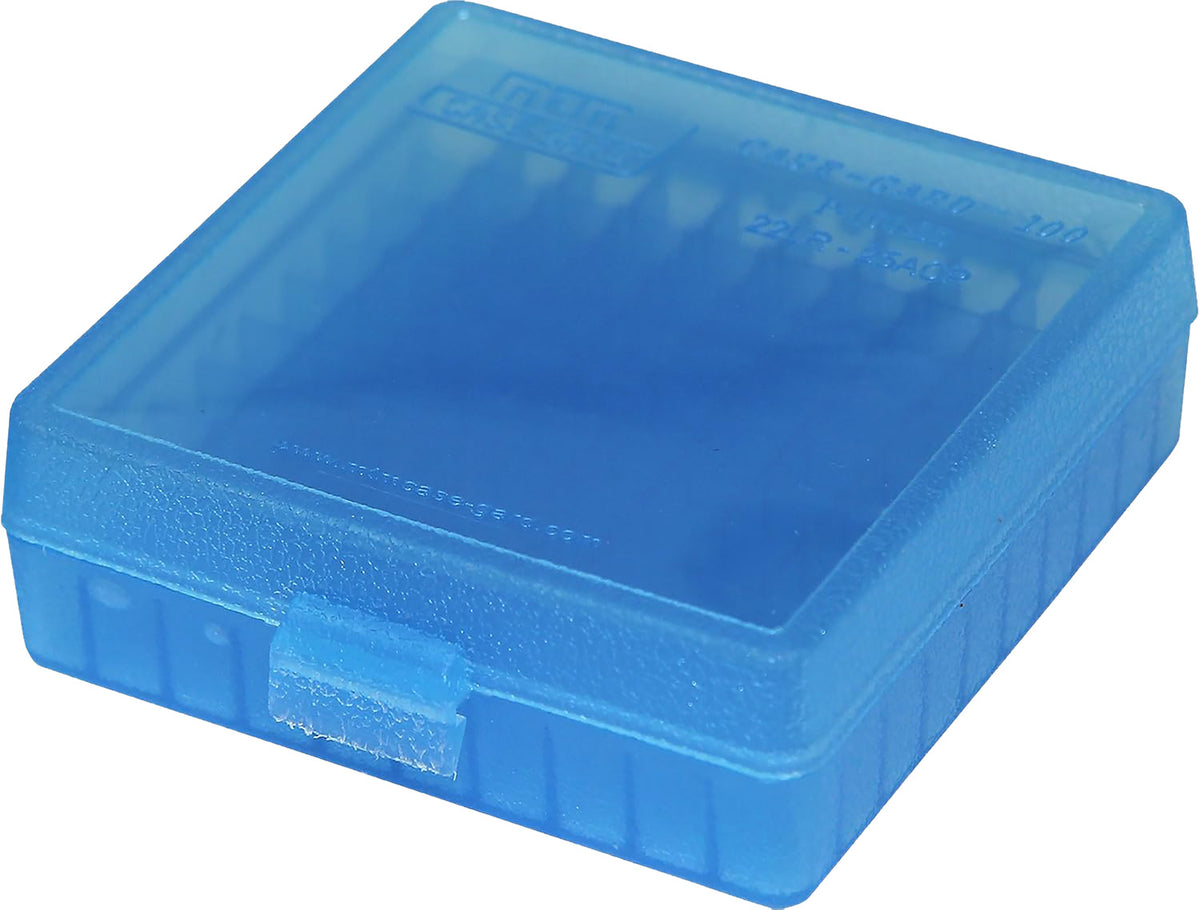 MTM P1002224    AMMO BOX 100R FLIP TOP 22LR    BL