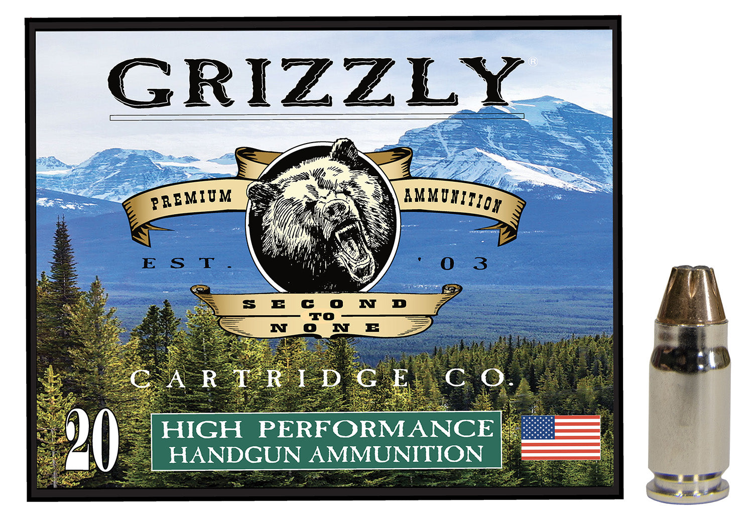 GRIZZLY GC357S2    357SIG    90GR  JHP       20/10
