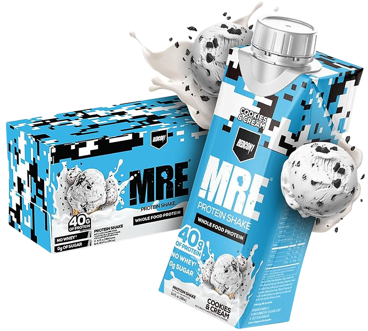 REDCON1 RC1-MRERTD-CC12  MRE RTD 14OZ COOKIE&CREAM