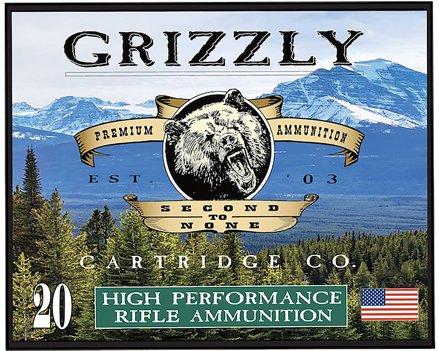 GRIZZLY GC357M20  357MAG   210GR FMJ-FP      20/10