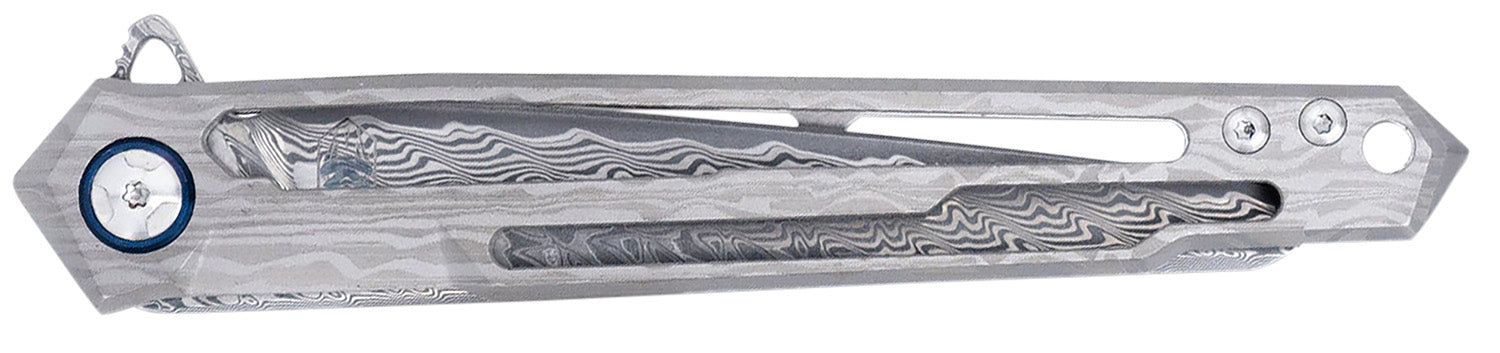 COBRA CTGSTDAMWNS    GHOST FRAME LOCK DAMASCUS