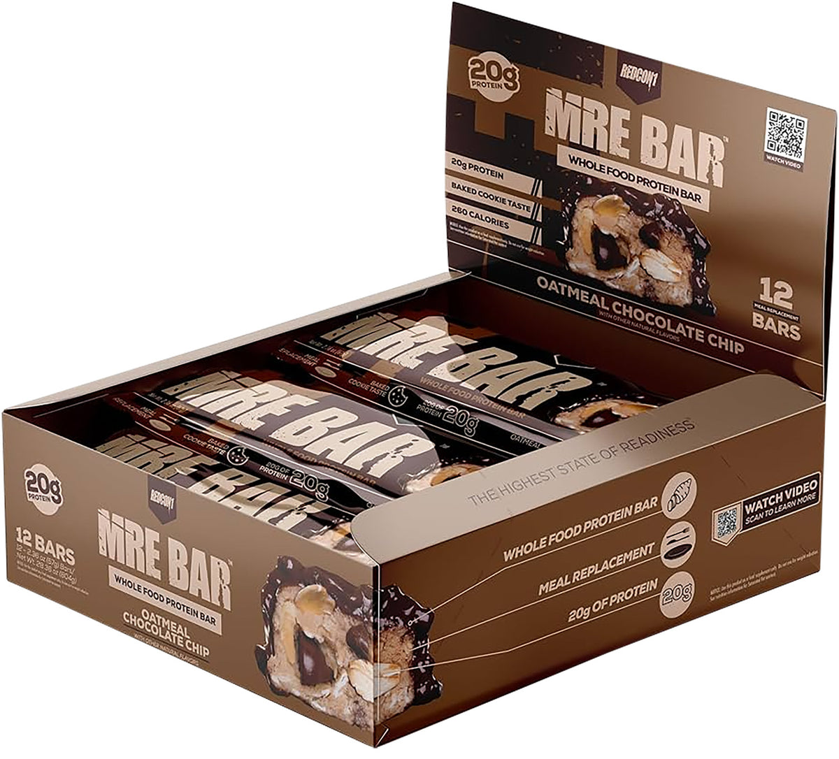 REDCON1 RC1-MREB-OCC12   MRE BAR OATMEAL CHOCCHP