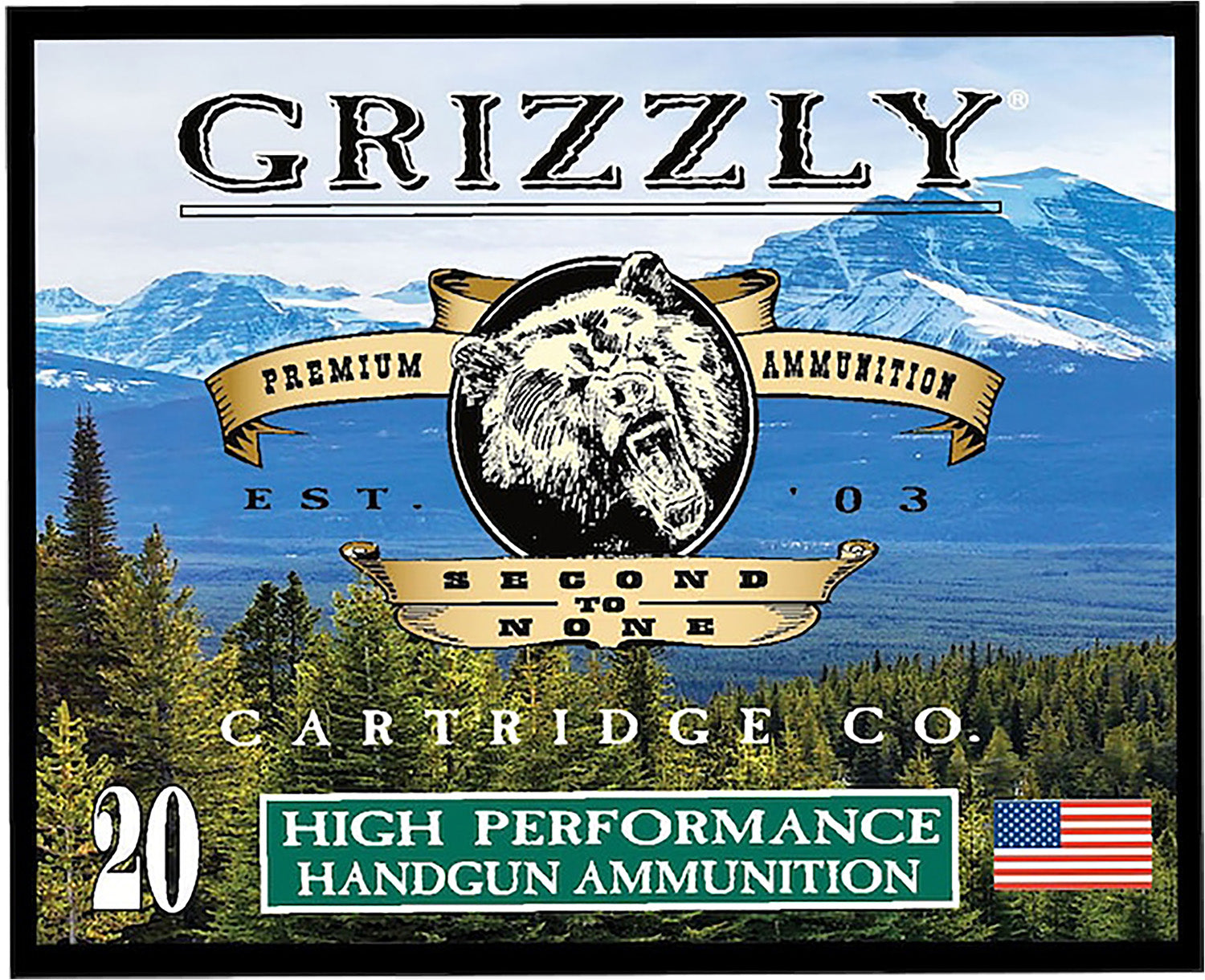 GRIZZLY GC10M6    10MMAUTO 165GR JHP         20/10