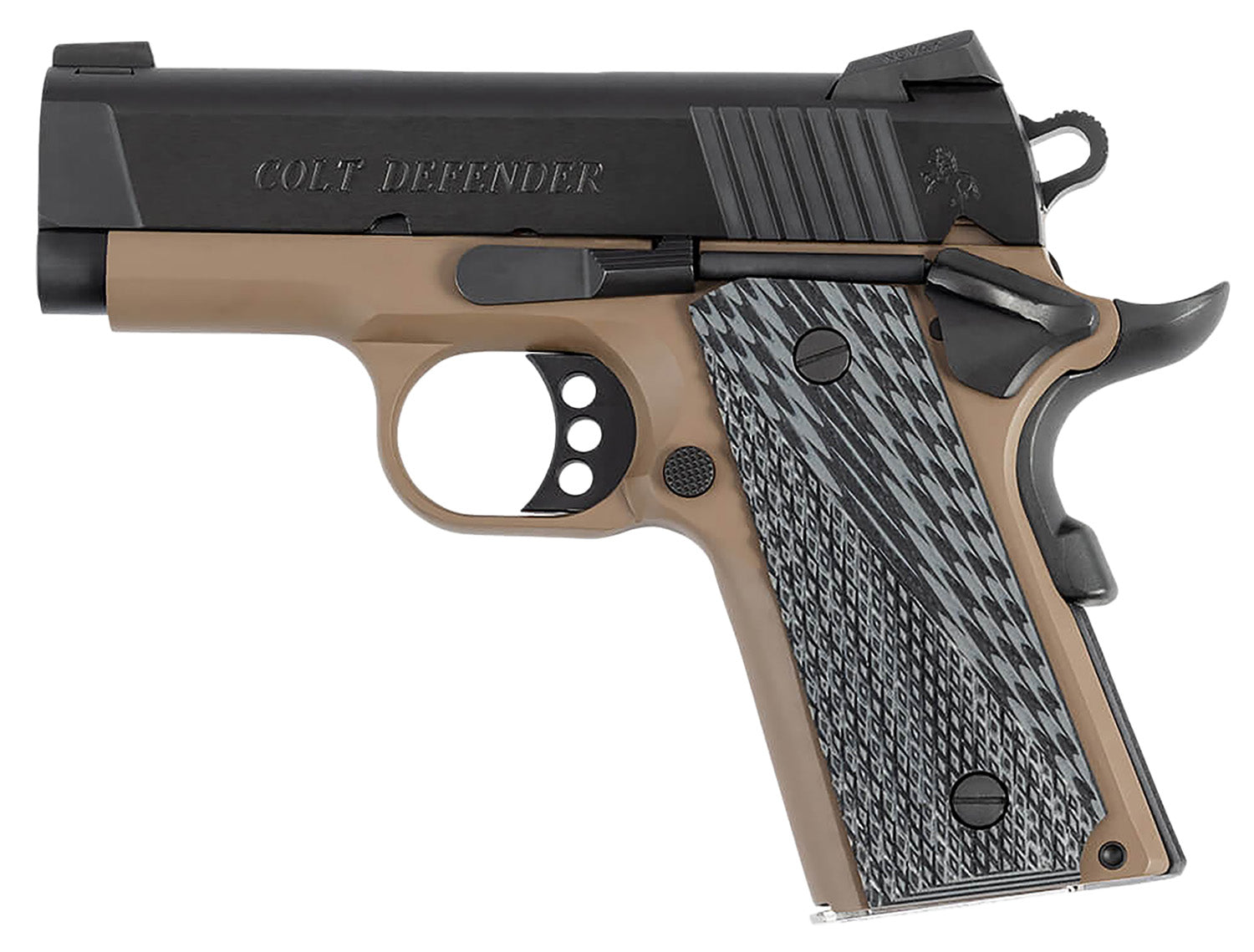 COLT O7800XE-FDE     DEFENDER    45ACP  3      FDE
