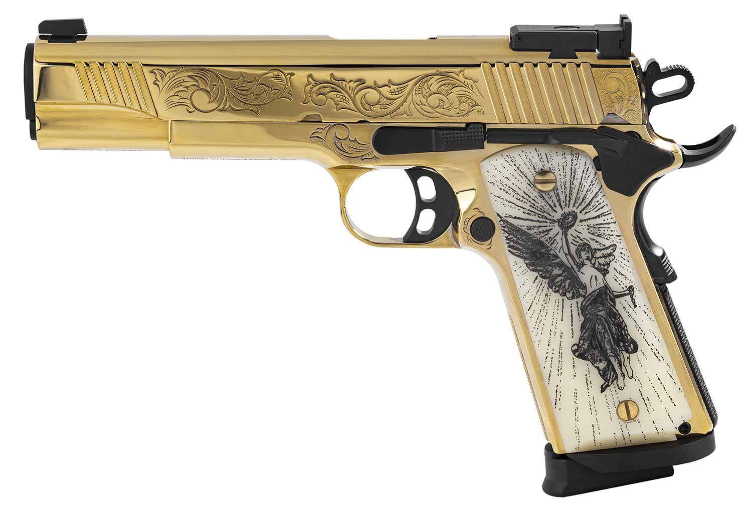 EAA 391093 GIRSAN MC1911 GOLD 38SUP ENGRAVED