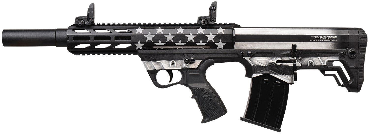 GFORCE GFY1-USG     12GA 18.5 BULLPUP 5+1 B&W USA