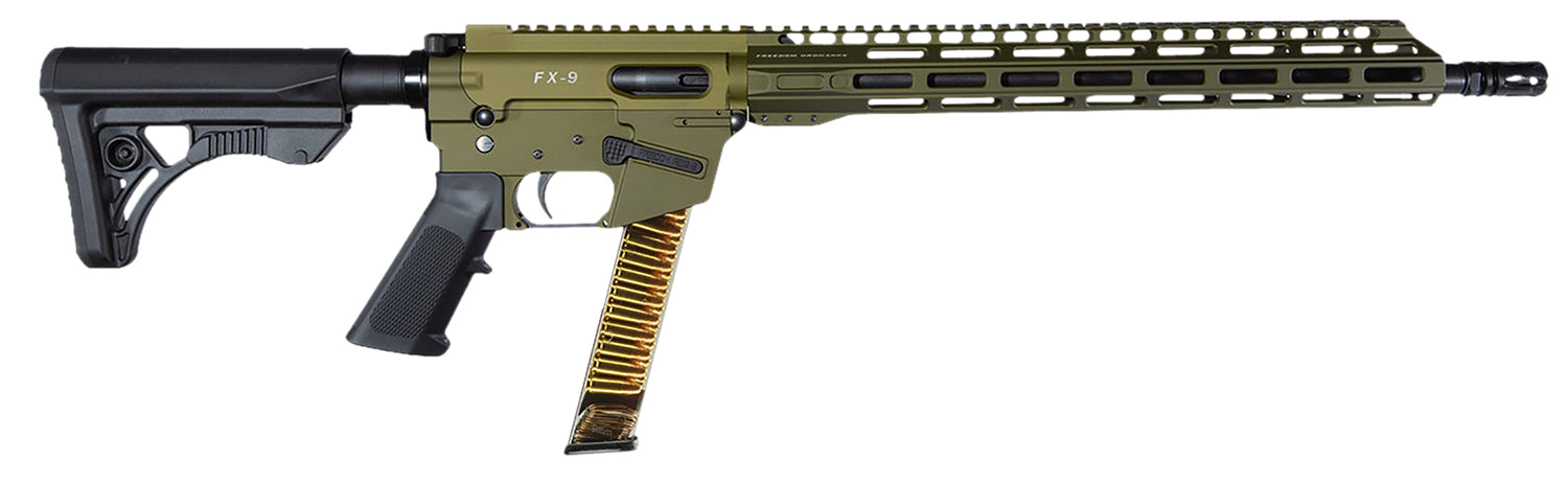 FREEDOM ORDNANCE FX9R16-ODG   9MM 16