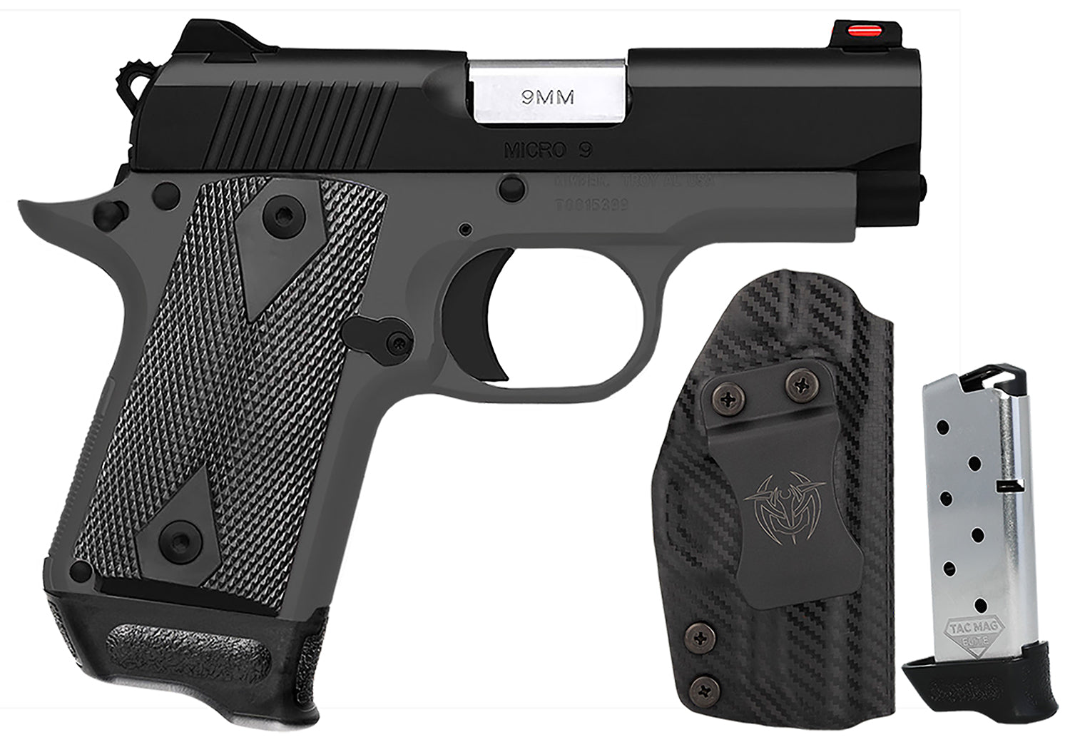KIMBER 3300257 MICRO 9 SHADOW GHOST 9MM 3.15