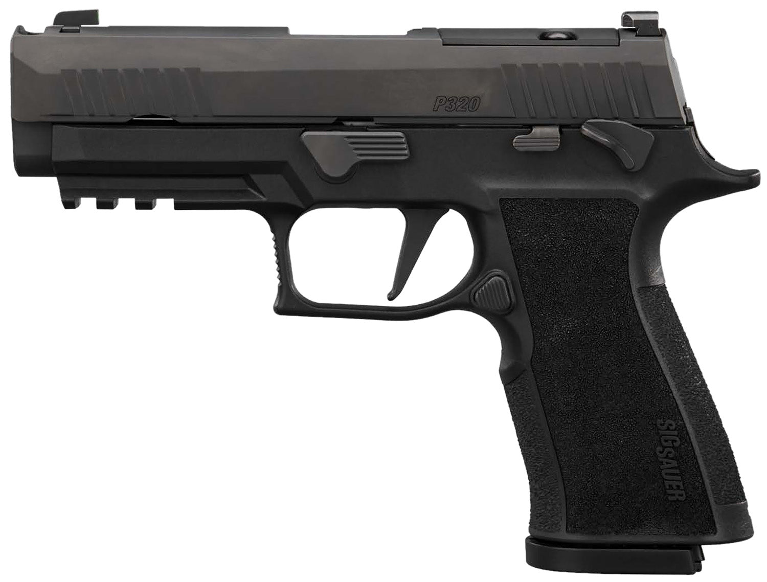 SIG 320XCA10COMPMS     P320 10MM 3.8 15R OR MS BLK