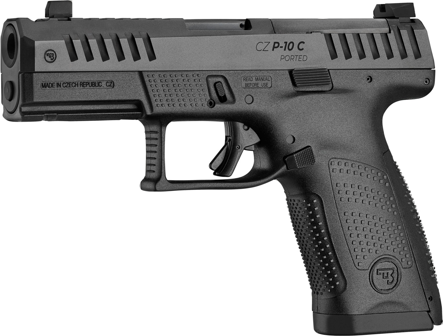 CZ 91578 P10 C OR PORTED        9MM  4    15R  BLK