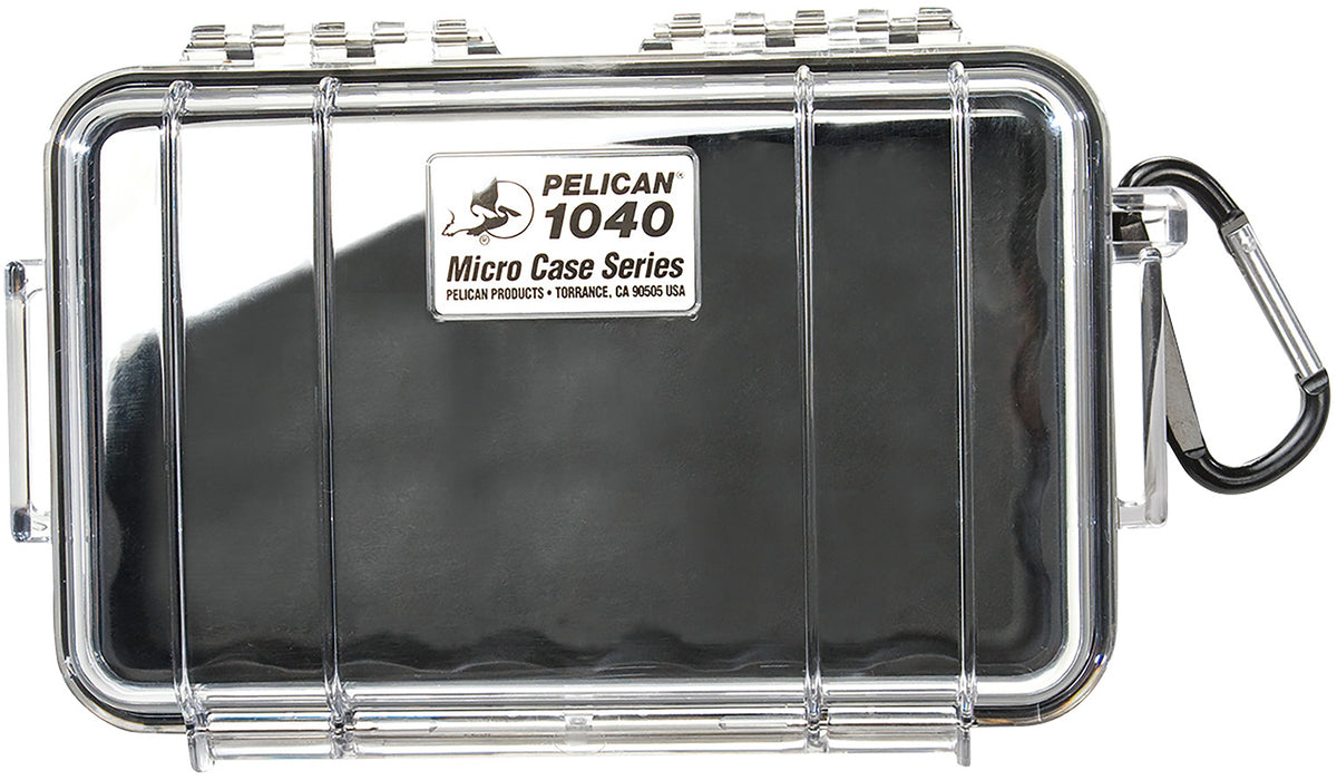 PELICAN 1040-025-100    MICRO CASE   7X11X9 BK/CLR