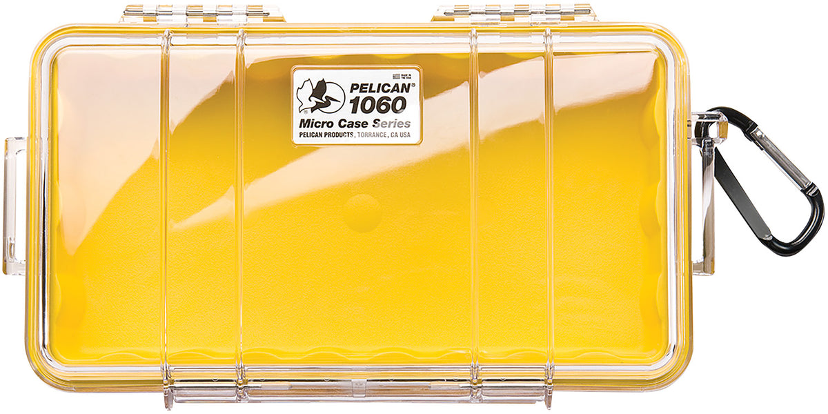 PELICAN 1060-027-100    MICRO CASE  11X8X10 YW/CLR