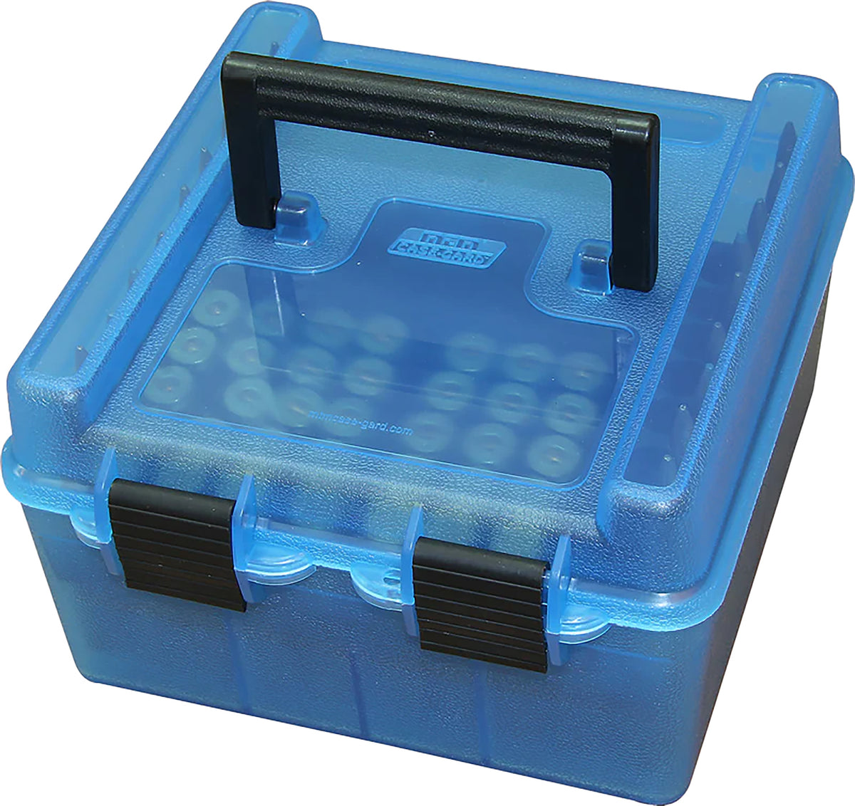 MTM R100MAG24   DELUXE AMMO BOX 100R WSM/WSSM BLU