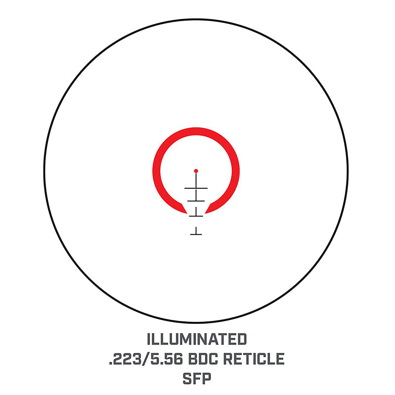 BUSH AR71824I    1-8X24MM AR OPTICS .223/5.56