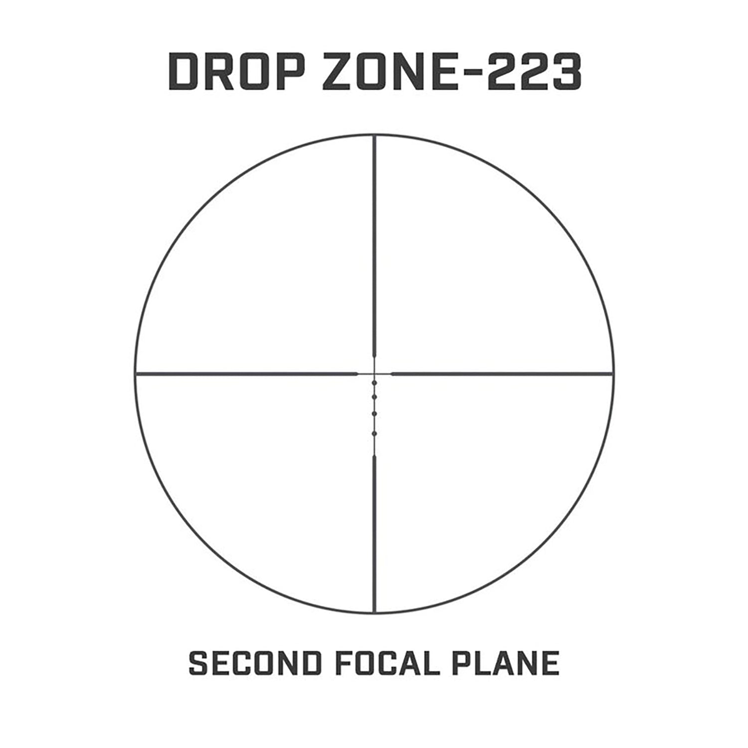 BUSH AR71424     1-4X24MM AR OPTICS DZ223 BLK 30MM
