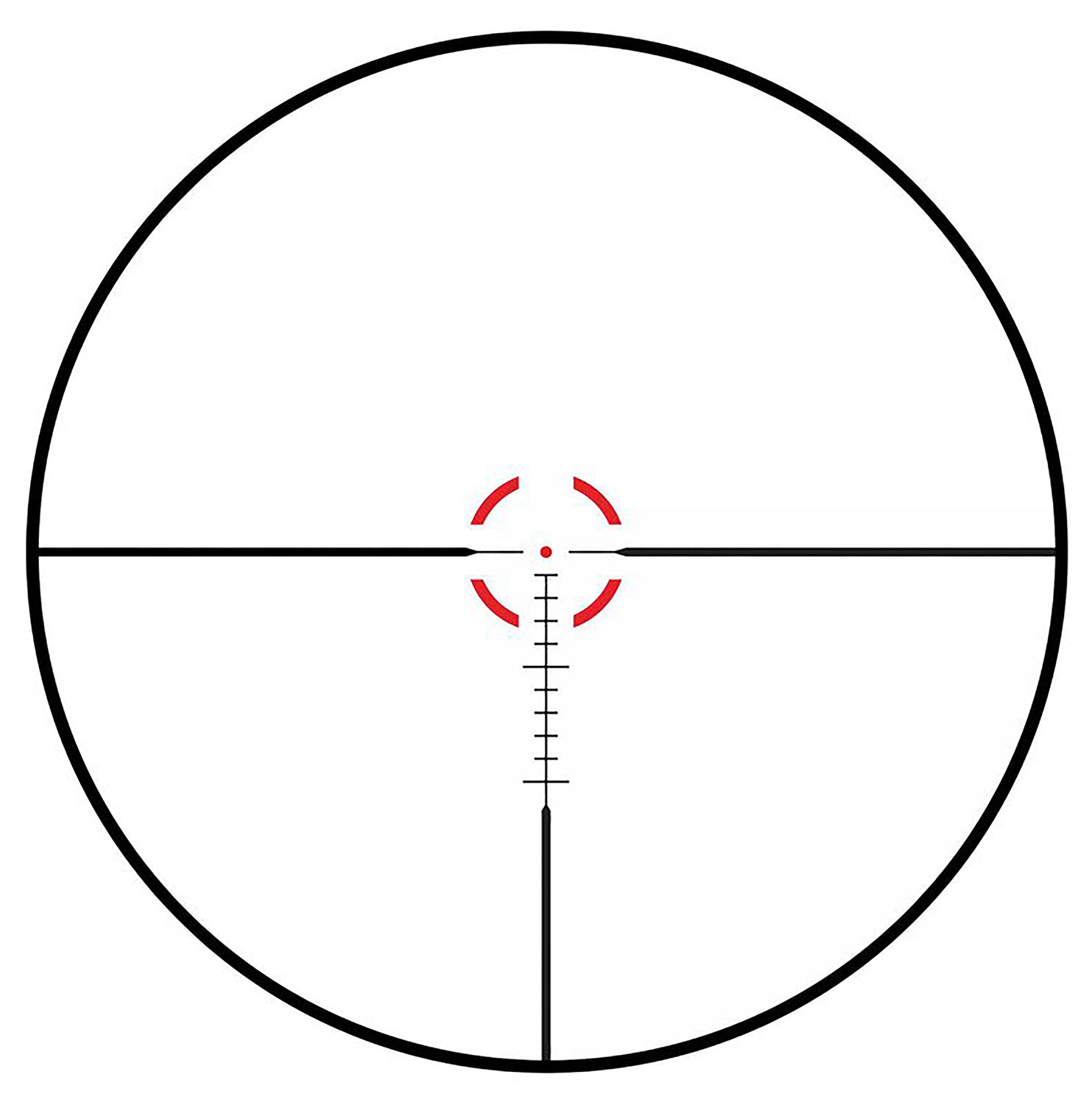 BUSH R5-1624S26  1-6X24  R5 BLACK RIFLESCOPE