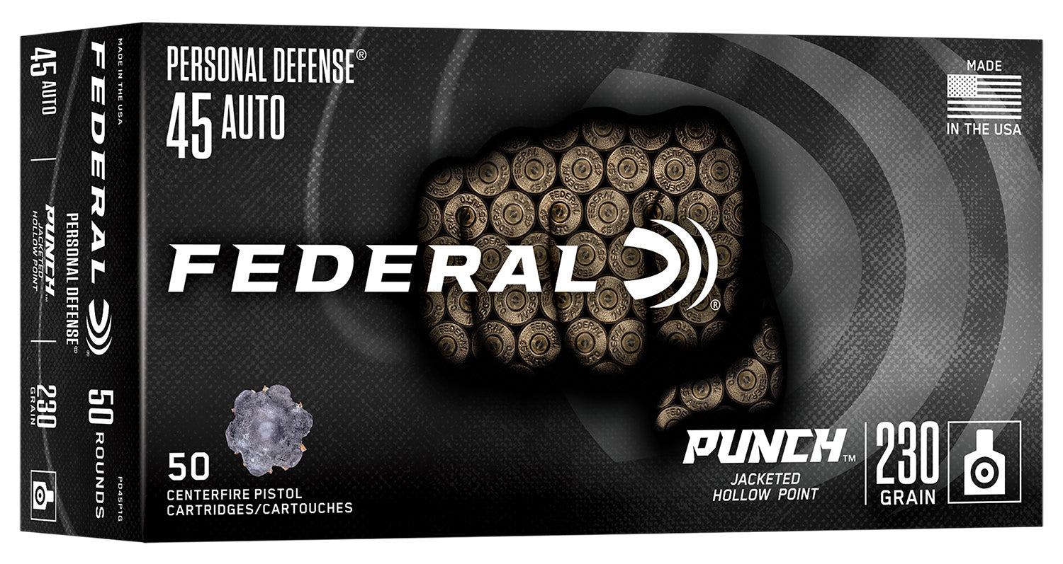 FED PD45P1G      45AUTO 230GR PUNCH JHP      50/10