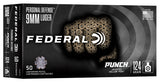 FED PD9P1G         9MM  124 PUNCH JHP        50/10