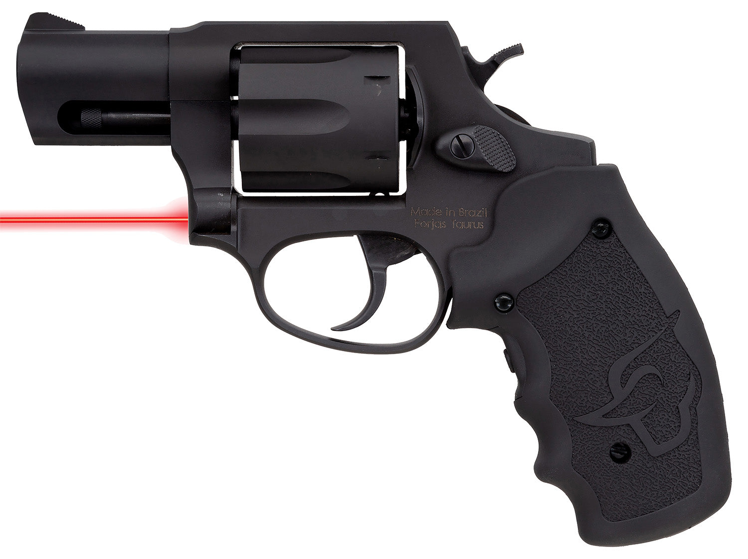 VIR 9000007 TAURUS 856 RED LASER GRIP BLK