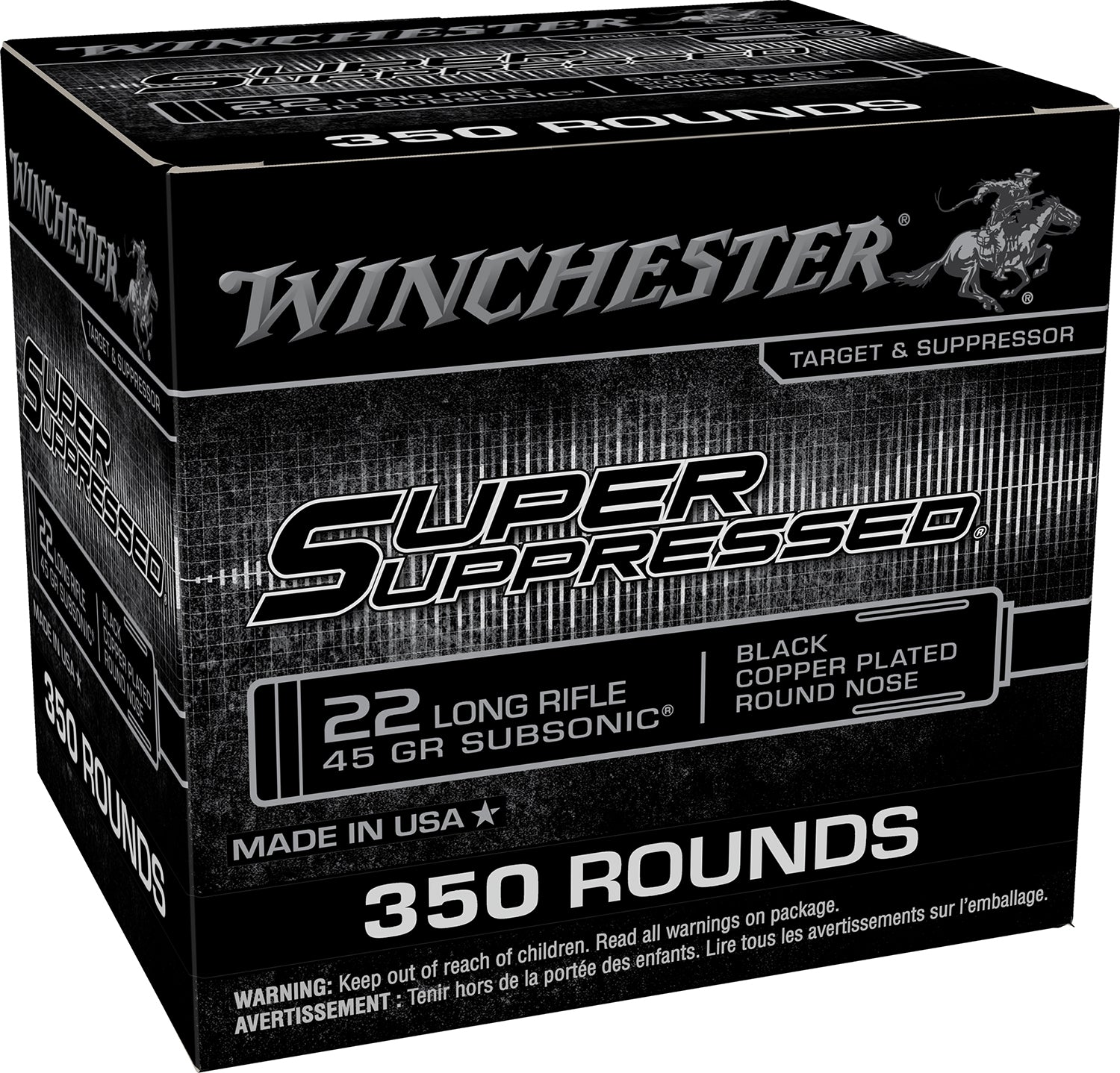 WIN SUP22LRB2       22LR  SUP 45GR           350/4