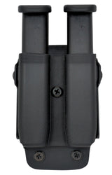 HSGI 42P112BK  UNI DBL MAG POUCH SZ 1 GLK 9MM BLK