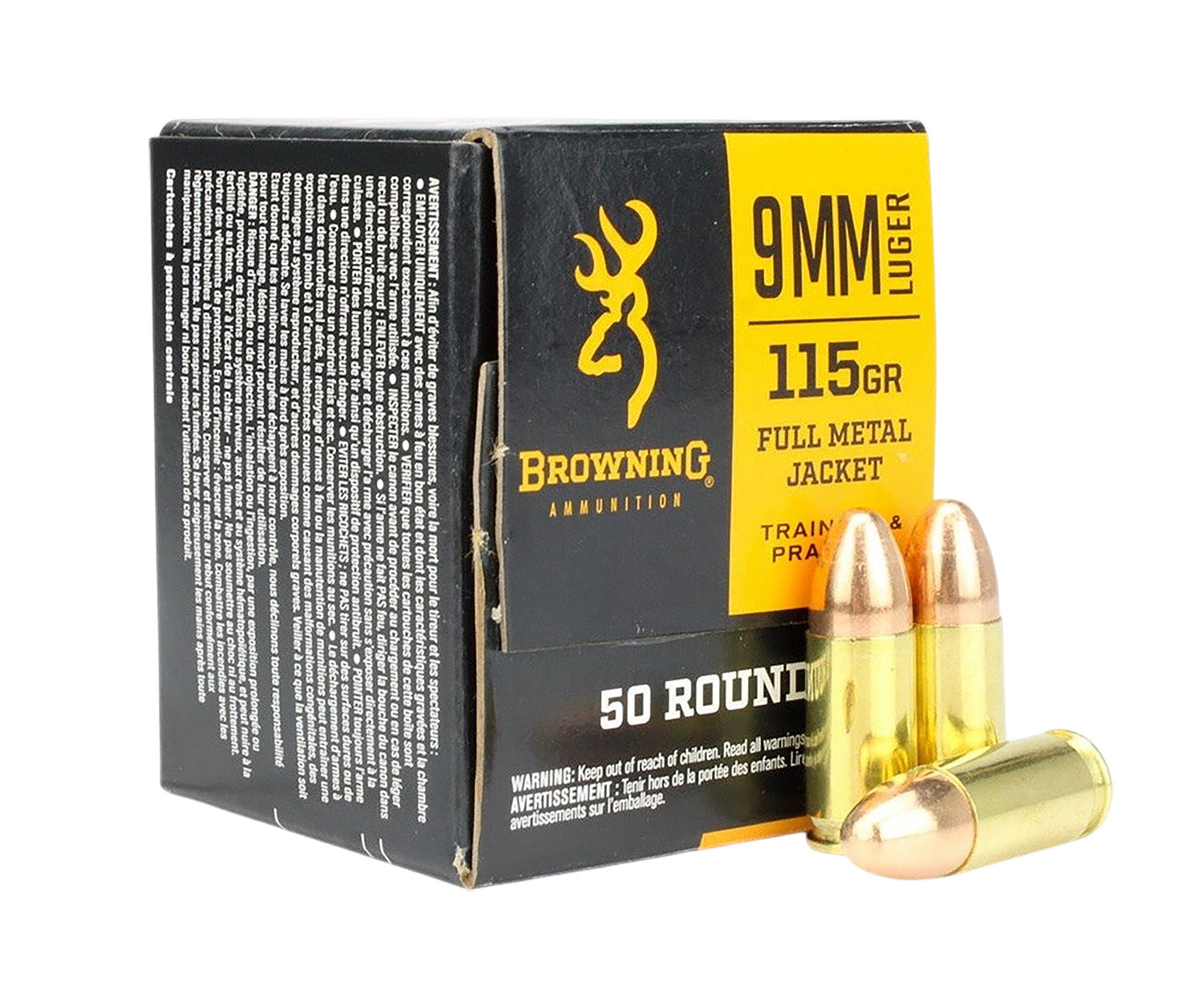 BRNA B191800093    9MM    115 FMJ            50/20