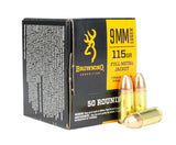 BRNA B191800093    9MM    115 FMJ            50/20