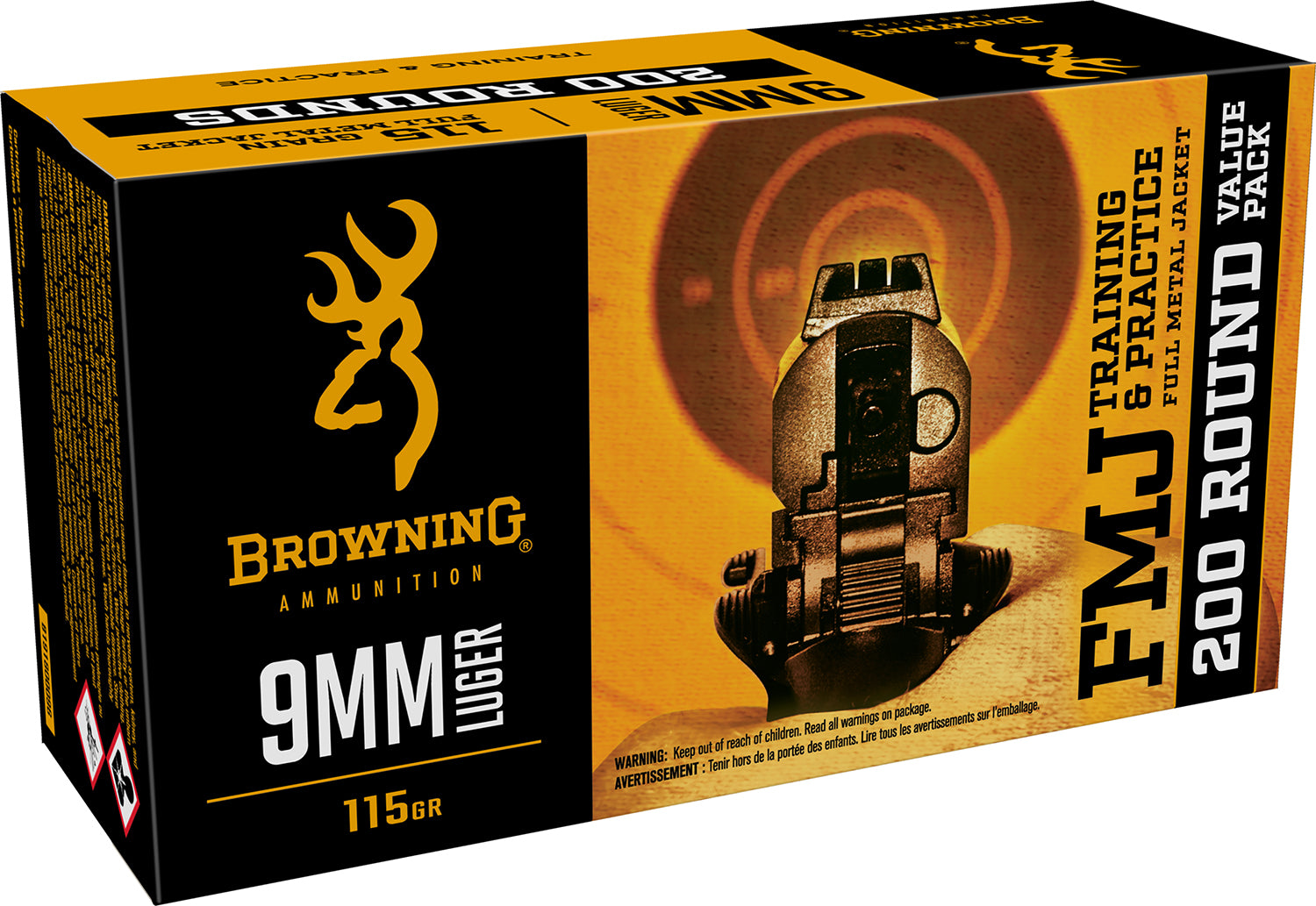 BRNA B191800096    9MM    115 FMJ           200/5