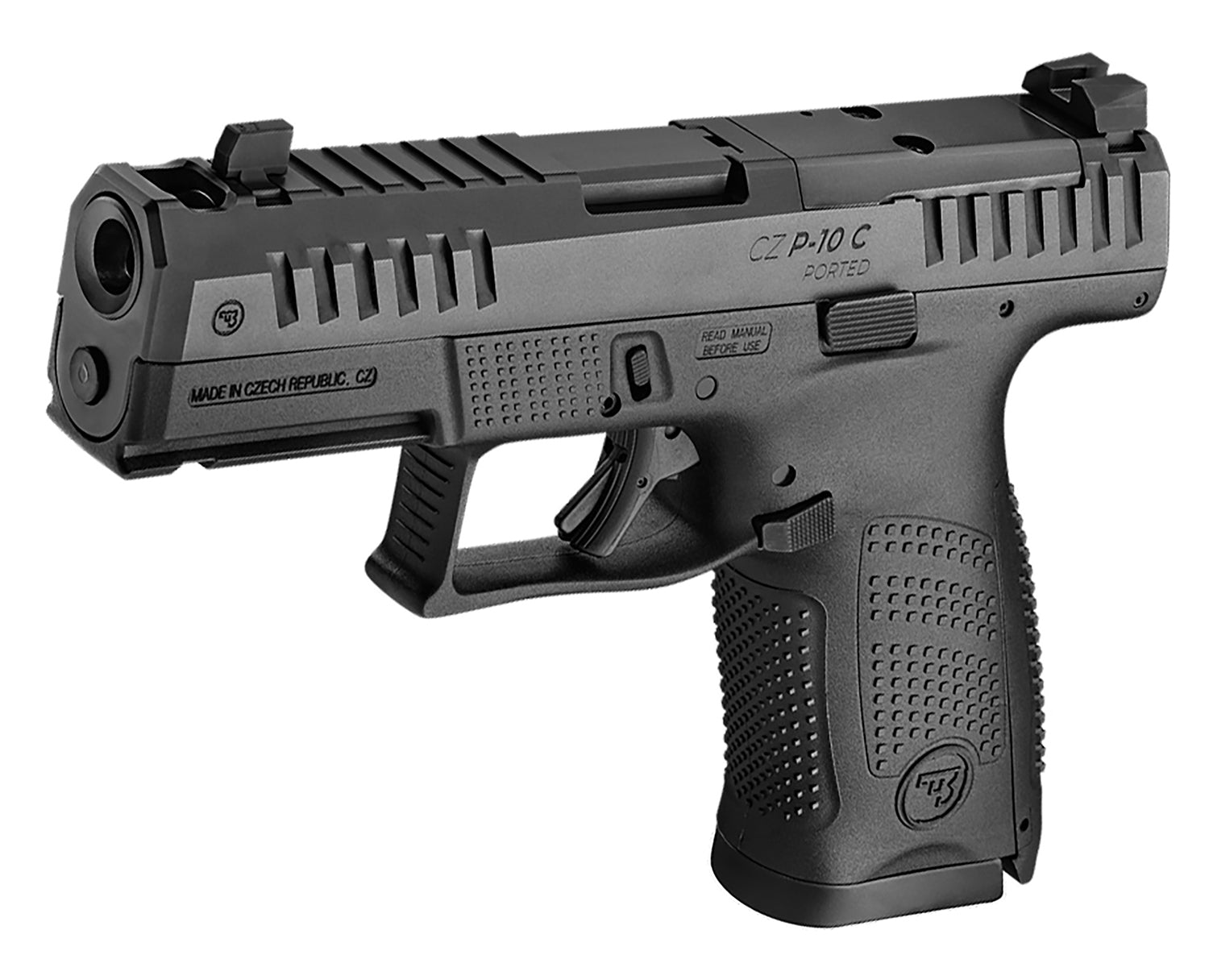 CZ 01578 P10 C OR PORTED        9MM  4    10R  BLK