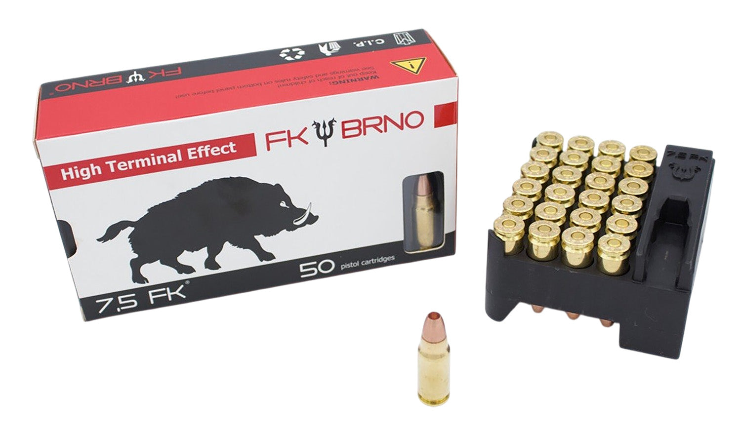 TMT AMMO F5    7.5 FK AMMO  95G HP LF        50/12
