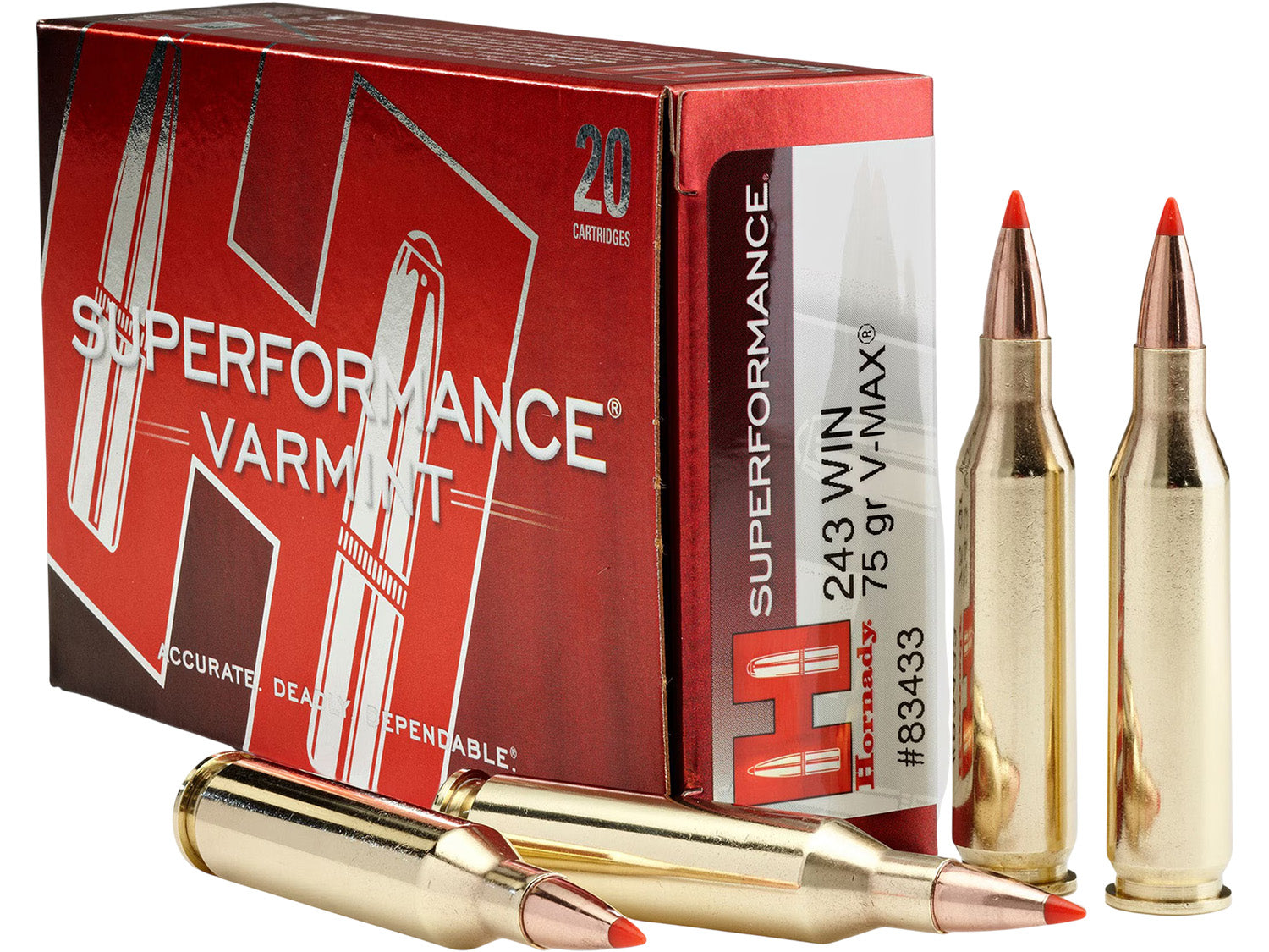 HORN 80411 SUPERFOR VAR   243WSSM 75 VMAX    20/10