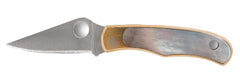 SPY C133AP         BUG NICKEL SILVER ABALONE