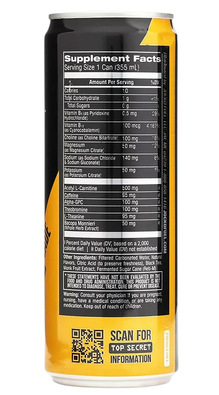 JOCKO 29002 GO RTD ICED TEA LEMONADE   ENERGY 12PK
