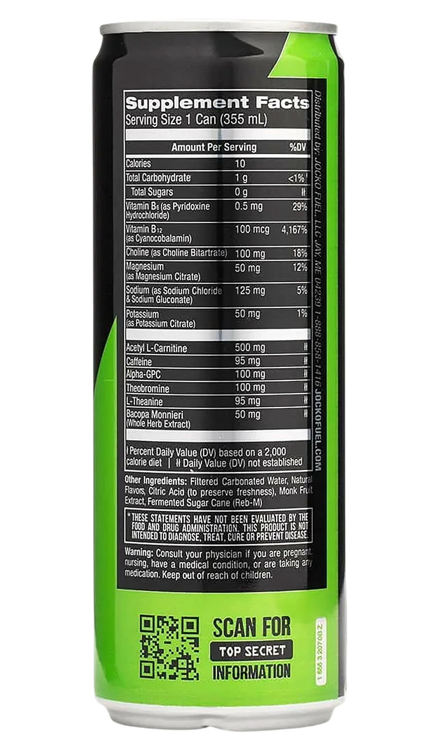 JOCKO 29006 GO RTD LEMON LIME          ENERGY 12PK
