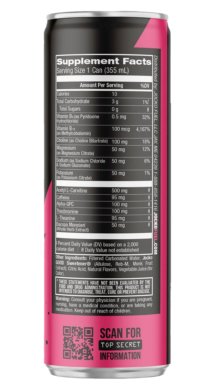 JOCKO 29076 GO RTD PINK LEMONADE       ENERGY 12PK