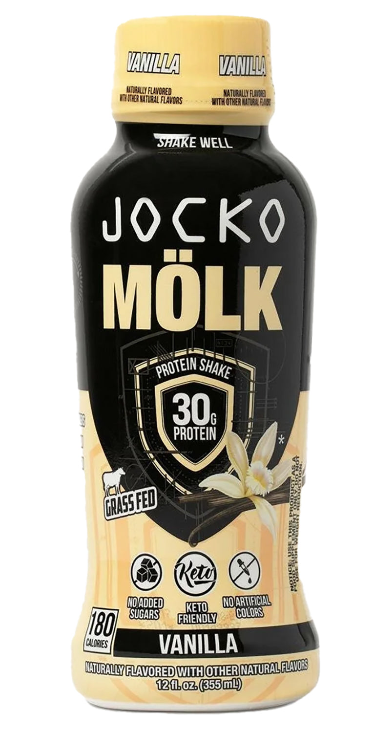 JOCKO 29091 MOLK RTD VANILLA          PROTEIN 12PK