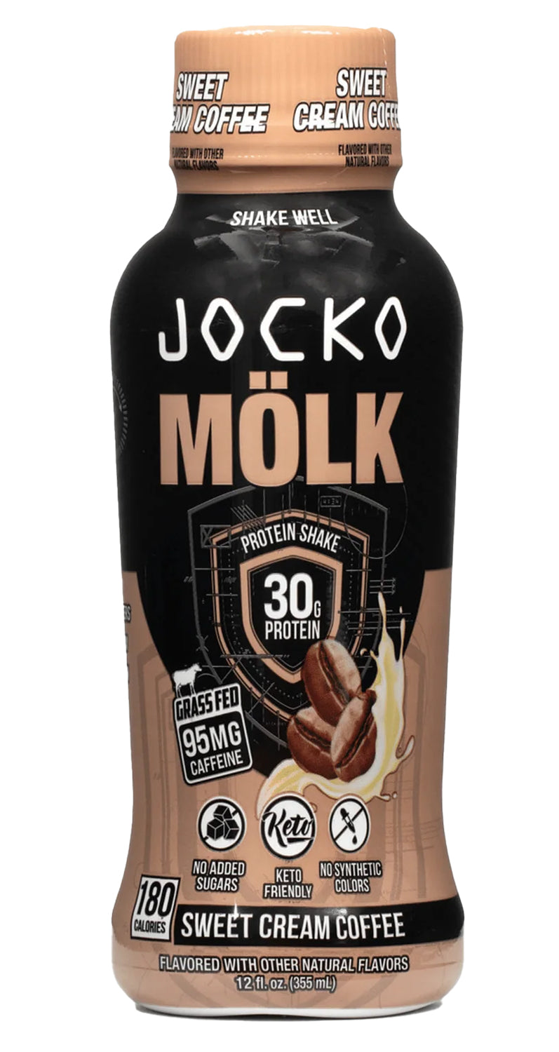 JOCKO 29126 MOLK RTD SWT CREAM COFFEE PROTEIN 12PK