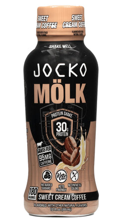 JOCKO 29126 MOLK RTD SWT CREAM COFFEE PROTEIN 12PK