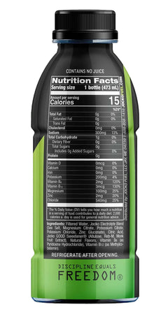 JOCKO 29265 HYDRATE RTD LEMON LIME    HYDRATE 12PK