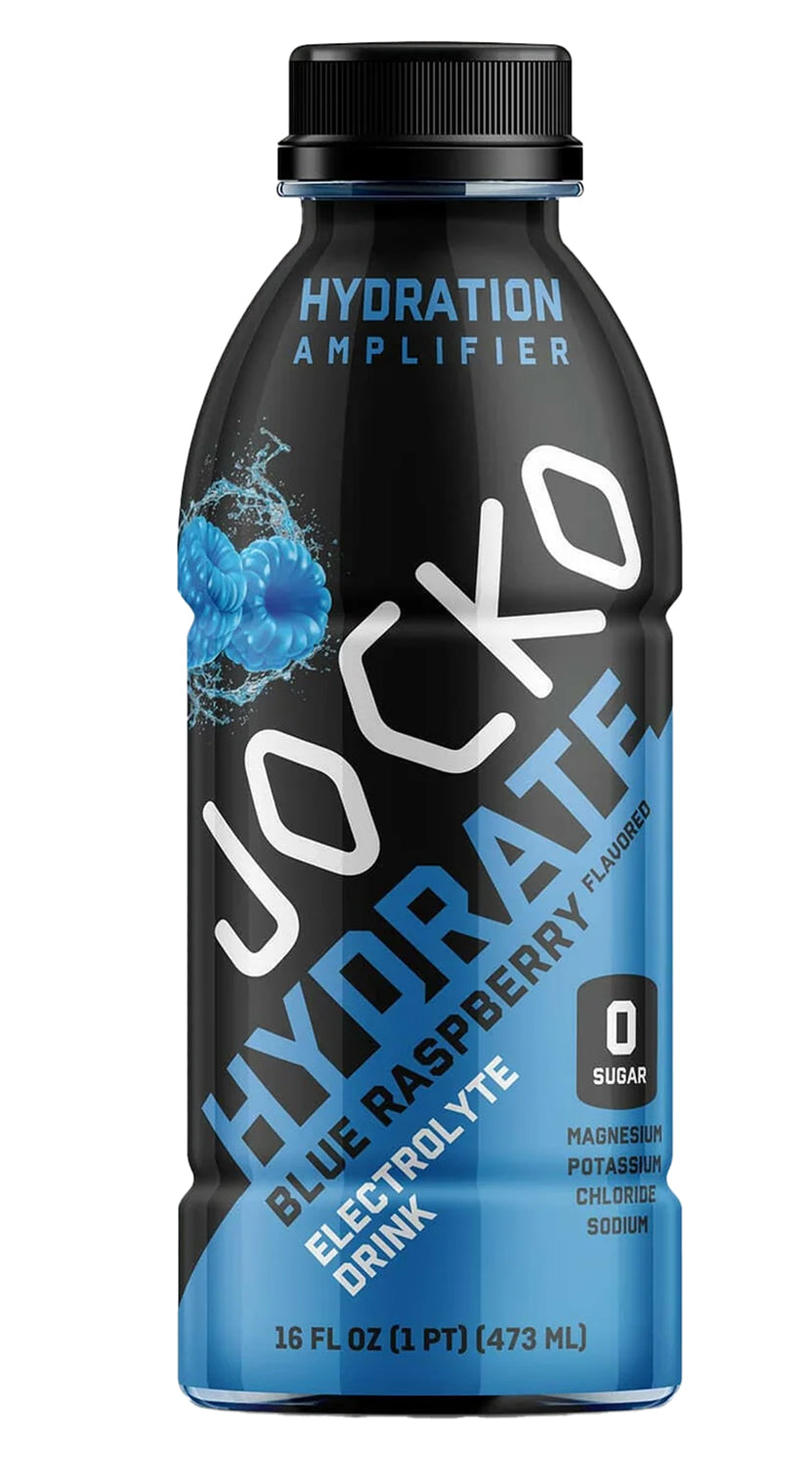JOCKO 29746 HYDRATE RTD BLUE RASPBRRY HYDRATE 12PK