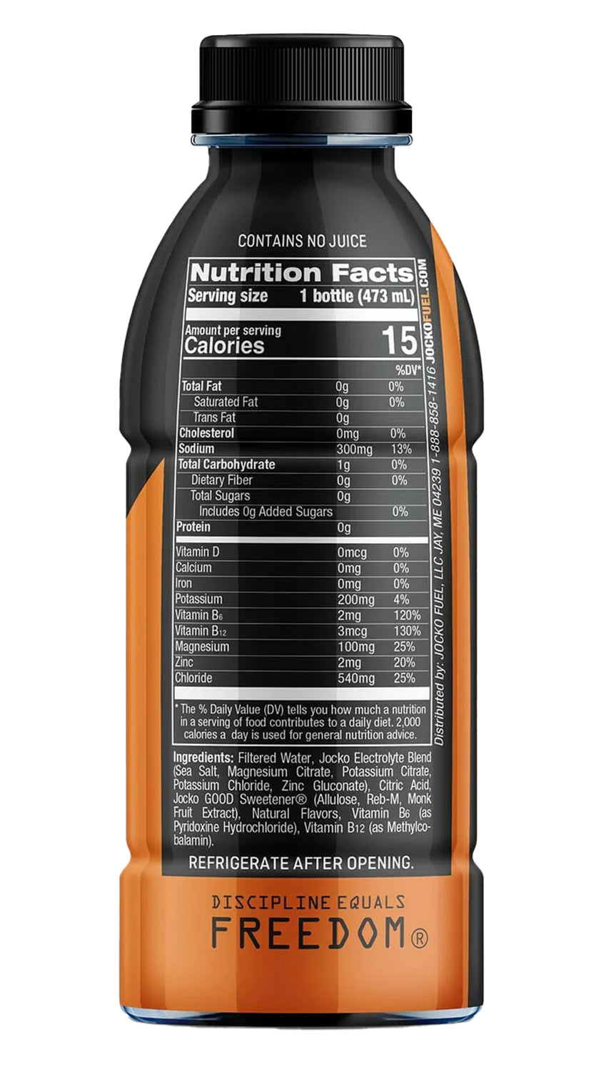 JOCKO 29760 HYDRATE RTD ISLAND ORANGE HYDRATE 12PK